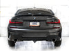 AWE 19-23 BMW 330i / 21-23 BMW 430i Base G2X Touring Axle Back Exhaust - Chrome Silver available at Damond Motorsports