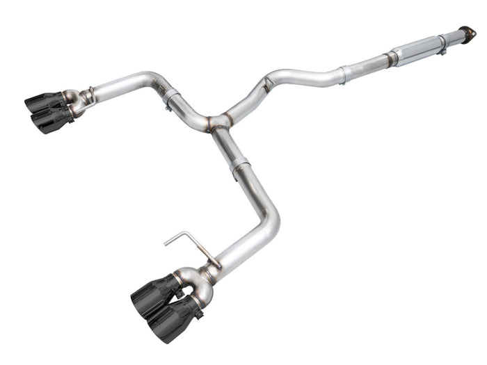 AWE Tuning 2022+ VB Subaru WRX Track Edition Exhaust - Diamond Black Tips available at Damond Motorsports