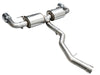 AWE 19-23 BMW 330i / 21-23 BMW 430i Base G2X Touring Axle Back Exhaust - Chrome Silver available at Damond Motorsports