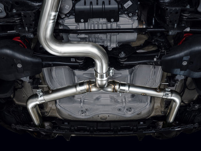 AWE Tuning Audi 22-23 8Y RS3 Cat-Back Track Edition Exhaust System - No Tips available at Damond Motorsports