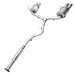 AWE Tuning Subaru STI VA / WRX GV / STI GV Sedan Touring Edition Exhaust - Chrome Silver Tip (102mm) available at Damond Motorsports