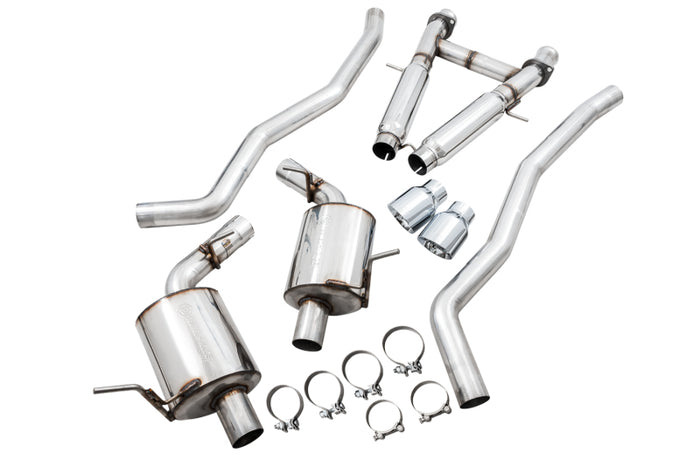 AWE Tuning 2020 Jeep Grand Cherokee SRT Touring Edition Exhaust - Chrome Silver Tips available at Damond Motorsports