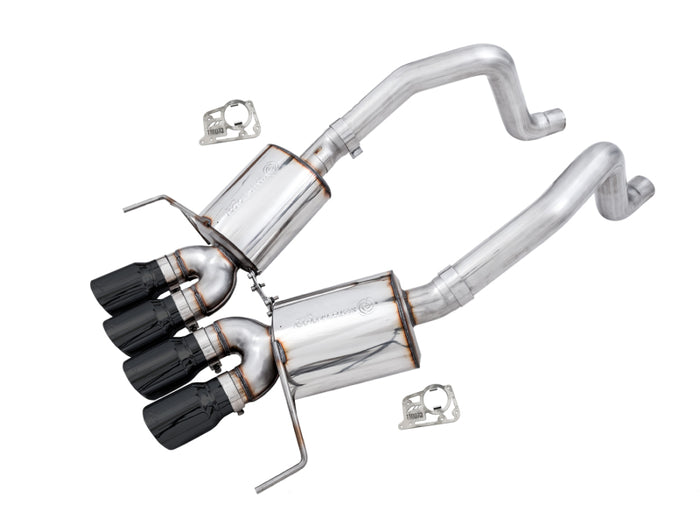 AWE Tuning 14-19 Chevy Corvette C7 Z06/ZR1 Track Edition Axle-Back Exhaust w/Black Tips available at Damond Motorsports