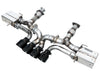 AWE 2023 C8 Corvette Z06 SwitchPath Cat-Back Exhaust - Diamond Black Tips available at Damond Motorsports