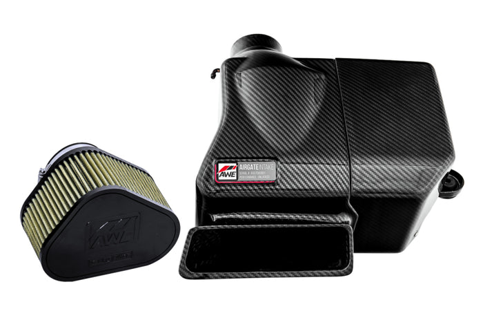 AWE Tuning Audi/VW MQB (1.8T / 2.0T) Carbon Fiber AirGate Intake w/ Lid available at Damond Motorsports