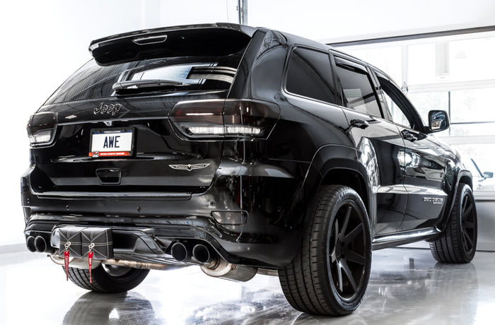 AWE Tuning 2020 Jeep Grand Cherokee SRT/Trackhawk Track Edition Exhaust - Use w/Stock Tips available at Damond Motorsports