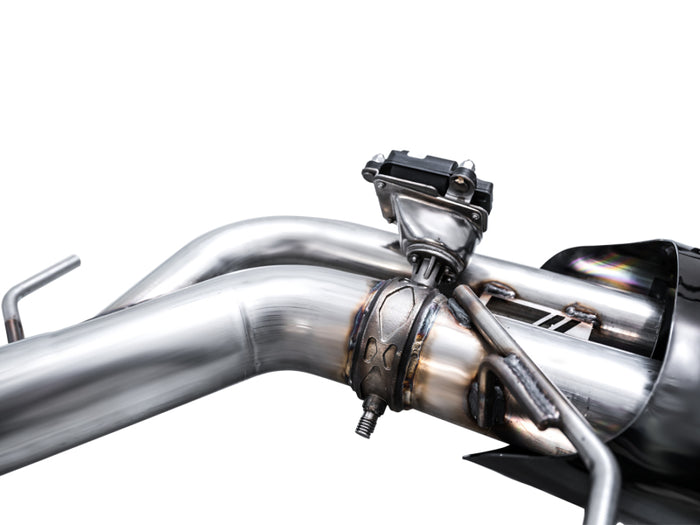 AWE Tuning 21-23 Audi C8 RS6/RS7 SwitchPath Cat-back Exhaust - Diamond Black Tips available at Damond Motorsports