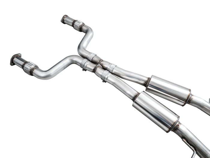 AWE 2023 Nissan Z RZ34 RWD Track Edition Catback Exhaust System w/ Diamond Black Tips available at Damond Motorsports