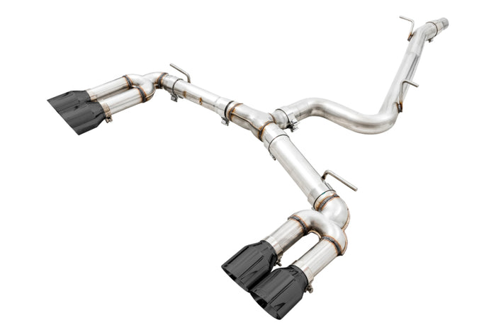 AWE Tuning Audi 8V S3 Track Edition Exhaust w/Diamond Black Tips 102mm available at Damond Motorsports