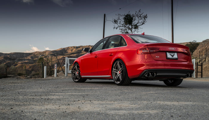 AWE Tuning Audi B8.5 S4 3.0T Touring Edition Exhaust System - Chrome Silver Tips (102mm) available at Damond Motorsports