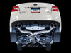 AWE Tuning Subaru WRX/STI VA/GV Sedan Track Edition Exhaust - Chrome Silver Tips (102mm) available at Damond Motorsports