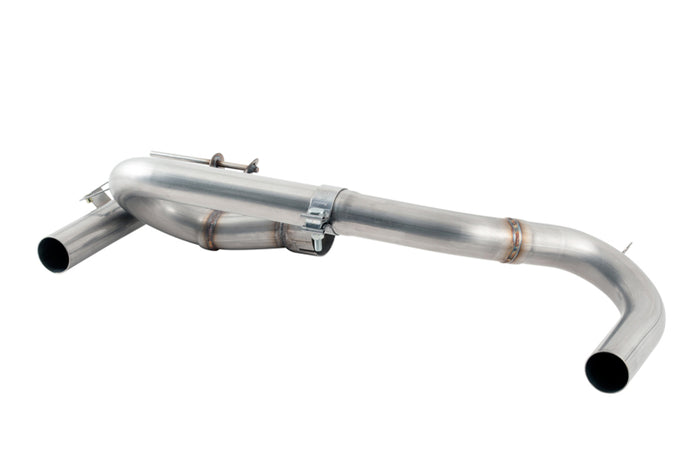 AWE Tuning BMW F3X 340i Touring Edition Axle-Back Exhaust - Chrome Silver Tips (90mm) available at Damond Motorsports