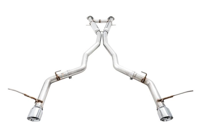 AWE Tuning 2020 Jeep Grand Cherokee SRT Track Edition Exhaust - Chrome Silver Tips available at Damond Motorsports