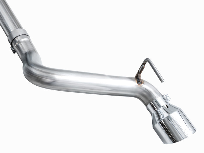 AWE 2023 Nissan Z RZ34 RWD Track Edition Catback Exhaust System w/ Chrome Silver Tips available at Damond Motorsports