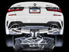 AWE Tuning 2019+ BMW M340i (G20) Non-Resonated Touring Edition Exhaust (Use OE Tips) available at Damond Motorsports