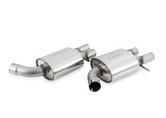 AWE Tuning Audi C7.5 A6 3.0T Touring Edition Exhaust - Quad Outlet Chrome Silver Tips available at Damond Motorsports