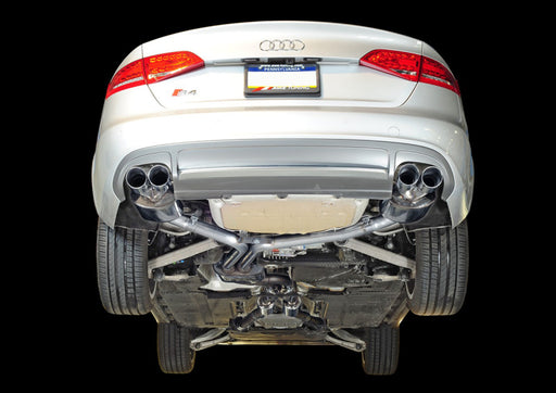 AWE Tuning Audi B8.5 S4 3.0T Touring Edition Exhaust System - Chrome Silver Tips (102mm) available at Damond Motorsports