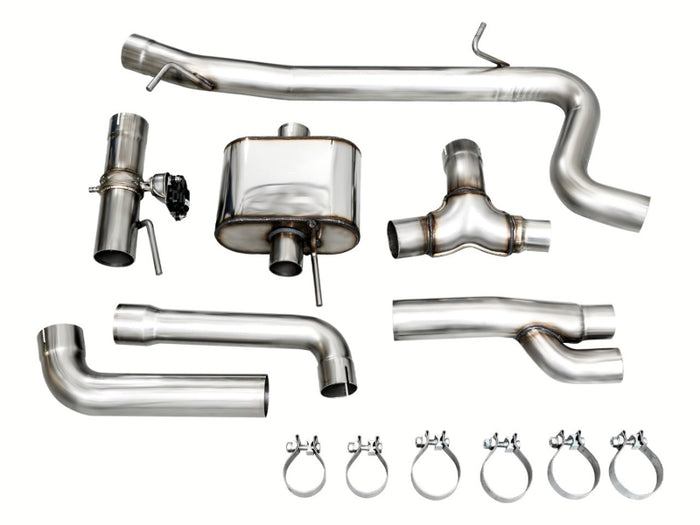 AWE Tuning Audi 22-23 8Y RS3 Cat-Back SwitchPath Exhaust (No Tips) available at Damond Motorsports