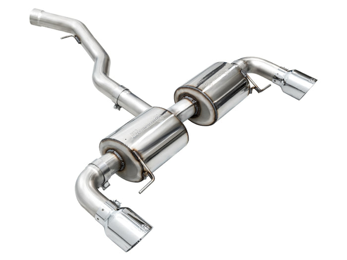 AWE 19-23 BMW 330i / 21-23 BMW 430i Base G2X Touring Axle Back Exhaust - Chrome Silver available at Damond Motorsports