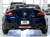 AWE Subaru BRZ/ Toyota GR86/ Toyota 86 Touring Edition Cat-Back Exhaust- Chrome Silver Tips available at Damond Motorsports