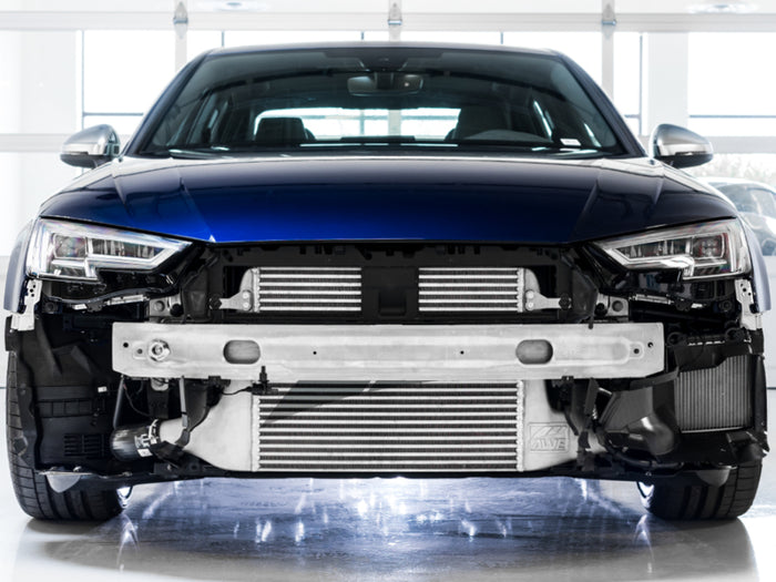 AWE Tuning 2018-2019 Audi B9 S4 / S5 Quattro 3.0T Cold Front Intercooler Kit available at Damond Motorsports