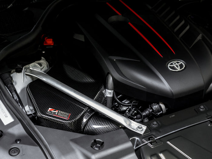 AWE Tuning 2020+ Toyota GR Supra S-FLO Carbon Intake Lid available at Damond Motorsports