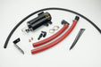 Alfa Romeo Giulia 2.0L Oil Catch Can kit available at Damond Motorsports