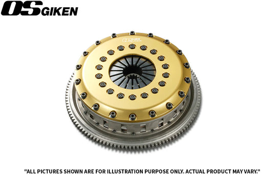 OS Giken Mitsubishi Lancer EVO 4-9 4G63 R3C Triple Plate w/ Center Hub Clutch - Requires MT031-CH50M available at Damond Motorsports