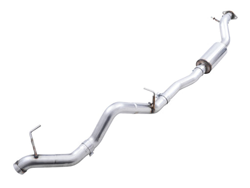 AWE Tuning 2021+ Ford Bronco 0FG Exhaust (No Tips) w/ Bash Guard available at Damond Motorsports