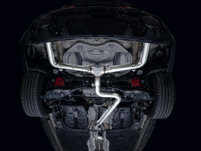 AWE Tuning Audi 22-23 8Y RS3 Cat-Back Track Edition Exhaust System - No Tips available at Damond Motorsports