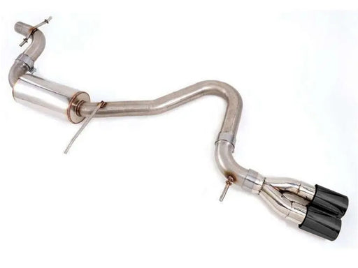 AWE Tuning MK6 Jetta TDI Touring Edition Exhaust - Diamond Black Tips available at Damond Motorsports