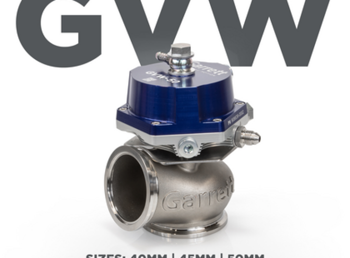 Garrett GVW-40 40mm Wastegate Kit - Blue available at Damond Motorsports