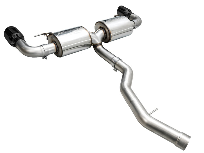 AWE 19-23 BMW 330i / 21-23 BMW 430i Base G2X Touring Axle Back Exhaust - Diamond Black available at Damond Motorsports