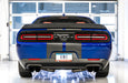 AWE Tuning 2017+ Challenger 5.7 Touring Edition Exhaust - Non-Resonated - Diamond Black Quad Tips available at Damond Motorsports