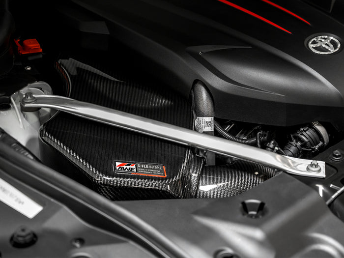 AWE Tuning 2020+ Toyota GR Supra S-FLO Carbon Intake Lid available at Damond Motorsports