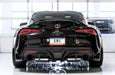 AWE 2020 Toyota Supra A90 Resonated Touring Edition Exhaust - 5in Diamond Black Tips available at Damond Motorsports