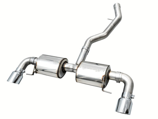 AWE 19-23 BMW 330i / 21-23 BMW 430i Base G2X Touring Axle Back Exhaust - Chrome Silver available at Damond Motorsports