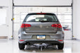 AWE Tuning VW MK7 Golf 1.8T Track Edition Exhaust w/Diamond Black Tips (90mm) available at Damond Motorsports