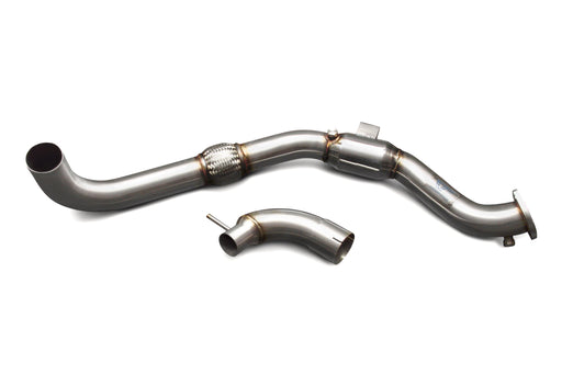 CVF 3" Stainless Steel Catted Downpipe (2015-2023 Ford Mustang EcoBoost) available at Damond Motorsports