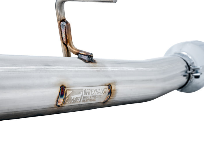 AWE Tuning 2021 RAM 1500 TRX 0FG Cat-Back Exhaust - Chrome Silver Tips available at Damond Motorsports