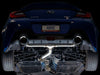 AWE Subaru BRZ/ Toyota GR86/ Toyota 86 Track Edition Cat-Back Exhaust- Chrome Silver Tips available at Damond Motorsports