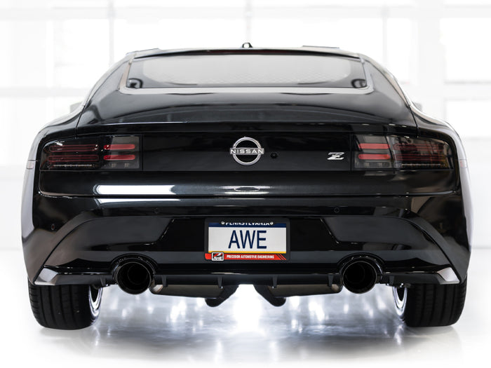 AWE 2023 Nissan Z RZ34 RWD Touring Edition Catback Exhaust System w/ Diamond Black Tips available at Damond Motorsports