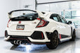 AWE Tuning 2017+ Honda Civic Type R Touring Edition Exhaust w/Front & Mid Pipes - Chrome Silver Tips available at Damond Motorsports