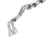 AWE 16-22 Toyota Tacoma 0FG Catback Exhaust w/ BashGuard - Dual Chrome Silver Tips available at Damond Motorsports