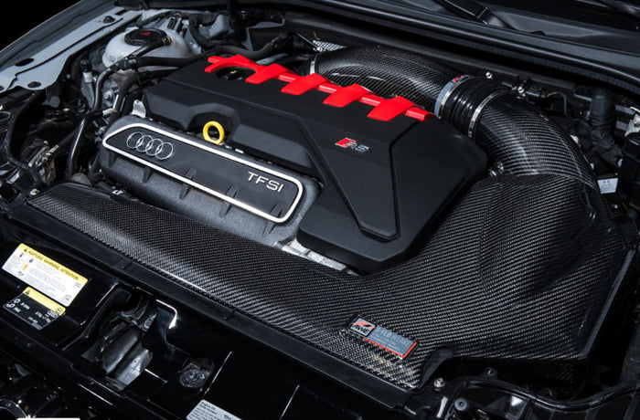 AWE Tuning Audi RS3 / TT RS S-FLO Closed Carbon Fiber Intake available at Damond Motorsports