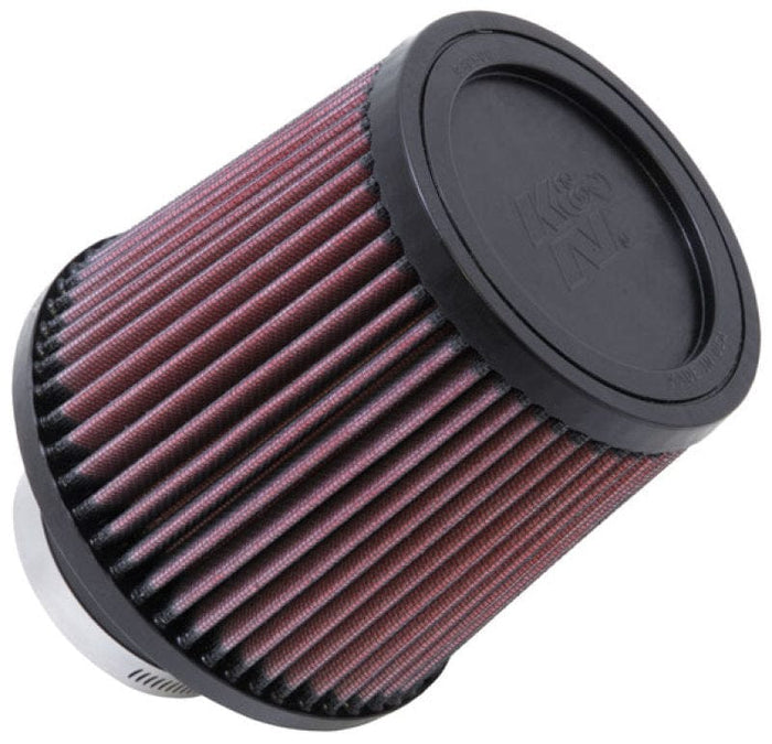 K&N Filter Universal Rubber Filter-Rd Tapered 3in Flange ID x 6in Base OD x 5in Top OD x 5.563in H available at Damond Motorsports