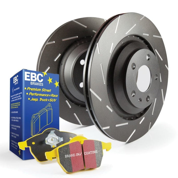 EBC-EBC S9 Kits Yellowstuff Pads and USR Rotors Mazda3 and Mazdaspeed3 Rear- at Damond Motorsports