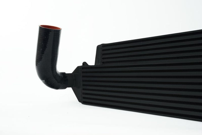 CSF 2020+ Hyundai Veloster N / 2021+ Hyundai i30N DCT High Perf. Stepped Core Intercooler - Black available at Damond Motorsports