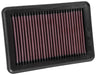 K&N 2017 Hyundai Elantra L4-20L F/I Replacement Drop In Air Filter available at Damond Motorsports