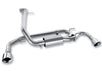 Borla-Borla 10-13 Mazdaspeed 3 Stainless Axleback Exhaust (rear section only)- at Damond Motorsports